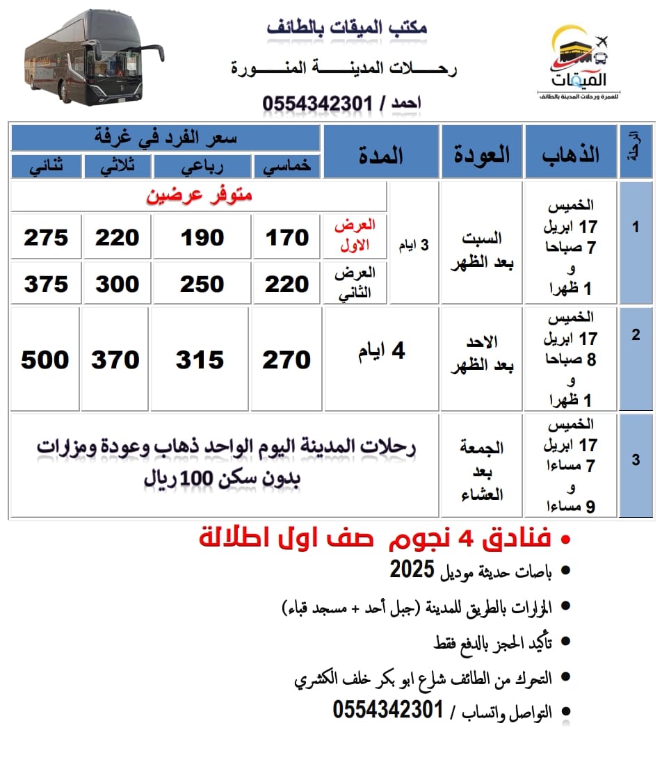 عرض المدينة
